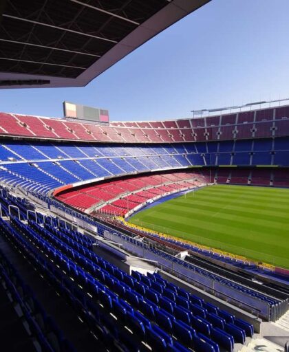 Camp Nou FC Barcelona Soccer Stadium