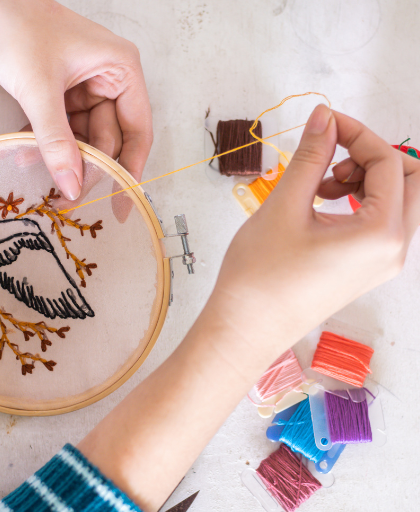 Embroidery Workshop in Paris
