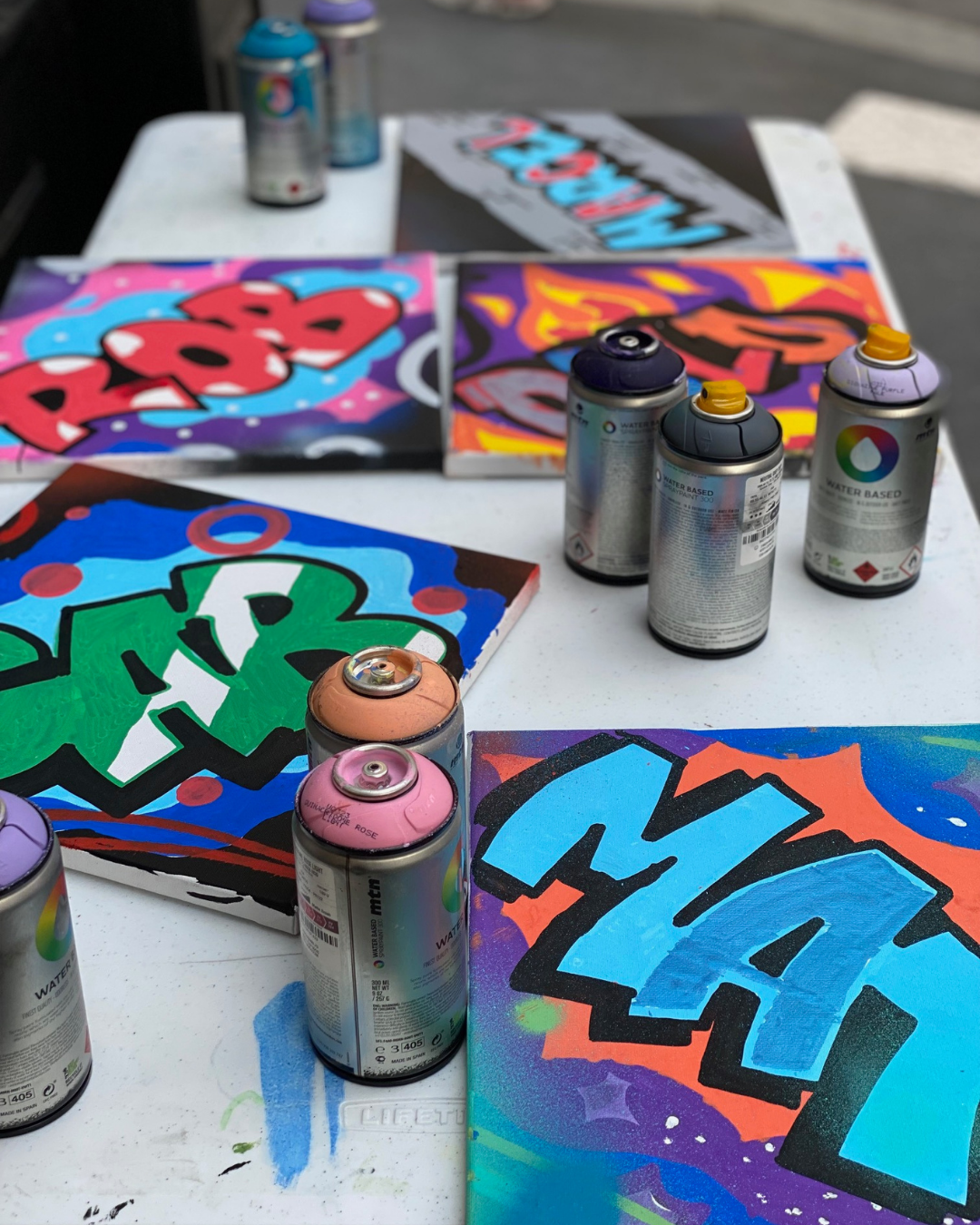 Street Art Tour and Canvas Workshop