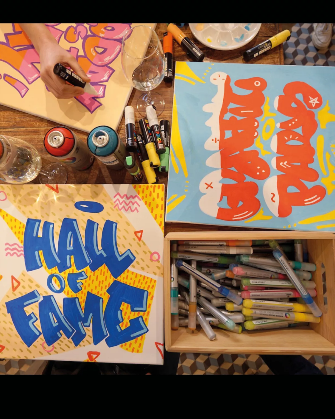 Street Art Tour and Canvas Workshop