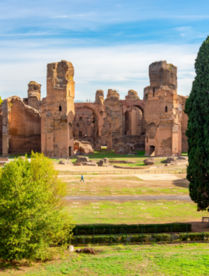 Exploring the Roman Baths and Catacombs