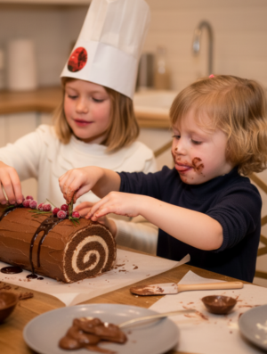 Make Your Own Bûche de Noël & Biscuits